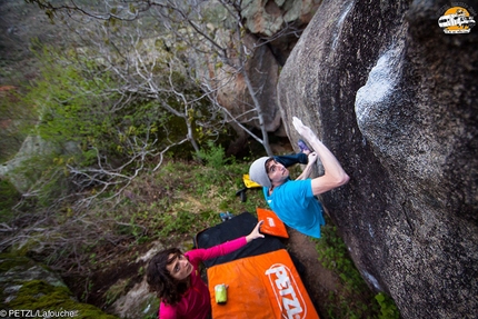 Petzl RocTrip 2014 - David Graham durante il Petzl RocTrip 2014 a Prilep in Macedonia