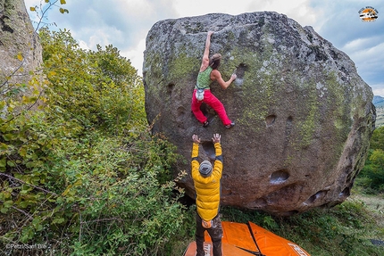 Petzl RocTrip 2014 - Durante il Petzl RocTrip 2014 a Prilep in Macedonia
