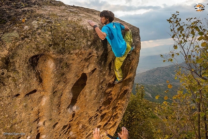 Petzl RocTrip 2014 - Sachi Amma durante il Petzl RocTrip 2014 a Prilep in Macedonia