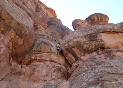 Desert Sandstone Climbing Trip #1 - Colorado National Monument - Independence Monument Otto's Route