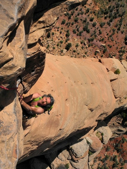 Desert Sandstone Climbing Trip #1 - Colorado National Monument - Independence Monument Otto's Route