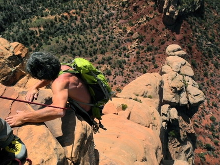 Desert Sandstone Climbing Trip #1 - Colorado National Monument - Independence Monument Otto's Route