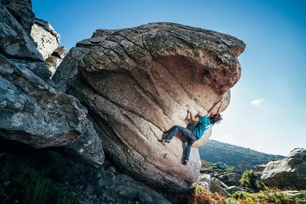 Rock slave XP 2014, Elba Discovery - Luca Andreozzi bouldering during the Rock slave XP 2014, Elba Discovery by Marzio Nardi & C.