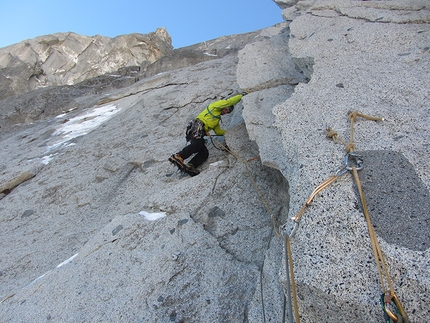 Nuove vie di ghiaccio e misto sul Monte Nero e Monte Bianco di Presanella