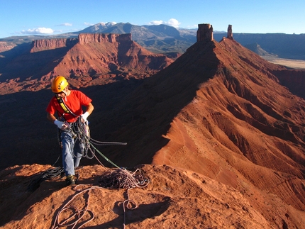 Desert Sandstone Climbing Trip #3 - Indian Creek, Monument Valley, Castle Valley - The Rectory e Castelton Tower