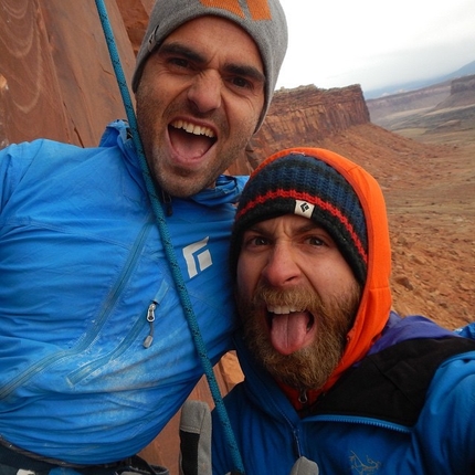 Jean-Pierre Ouellet: new rock climbs at Moab