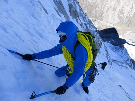 Minya Konka, Sichuan, China - Climbing up Little Konka.