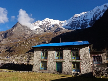 Chugimago (Chukyima Go), Nepal - Domen Kastelic, Sam Hennessey - A house in the village Na