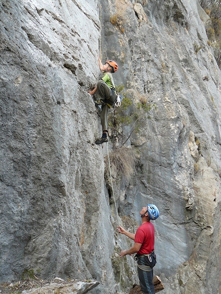 Arrampicata in Sardegna - Il nuovo settore Music Land, Oliena