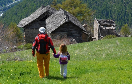 Camminare in Piemonte - La Chardouse - il giro delle borgate