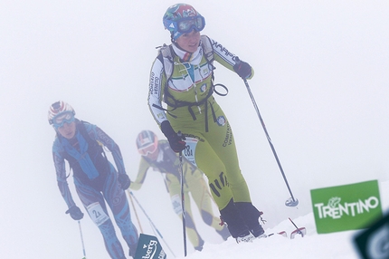 Campionati italiani di sci alpinismo 2015 - Alba De Silvestro durante il Campionati italiani di sci alpinismo 2015