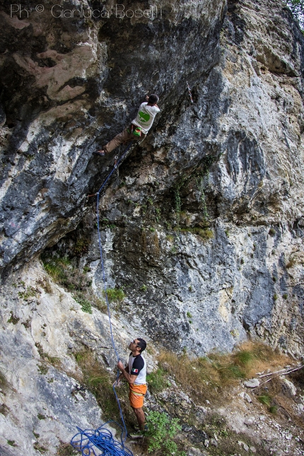 San Liberale - Marco Savio su Desolation row 8a+