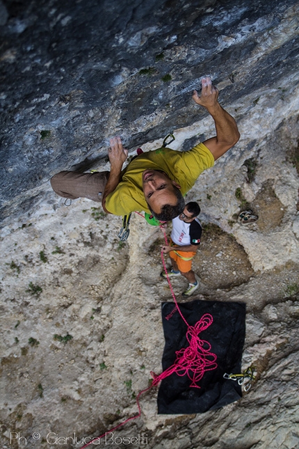 San Liberale - Marco Savio climbing Hasta siempre comandante 7c