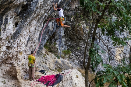 San Liberale - Emanuele Pellizzari climbing Oie como va