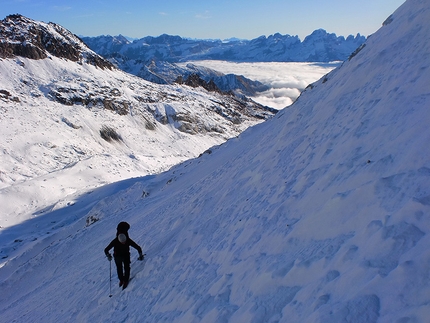 Monte Nero, Presanella - Wind of Change: during the approach