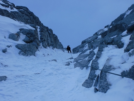 Monte Nero, Presanella - Wind of Change: Wind of Change: the finishing gully