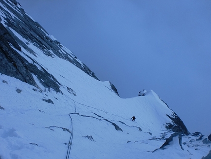 Monte Nero, Presanella - Wind of Change: Wind of Change: the finishing gully