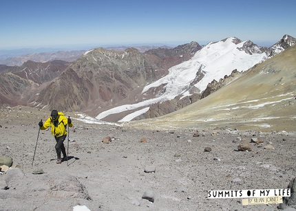 Kilian Jornet Burgada - Kilian Jornet Burgada durante il nuovo record di velocità su Aconcagua (6962m)