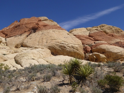 Desert Sandstone Climbing Trip #5 - Red Rocks - Le Calico Hills