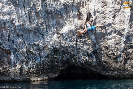Petzl RocTrip 2014 - Petzl RocTrip 2014: Melissa Le Nevé deep water soloing at Olympos in Turkey