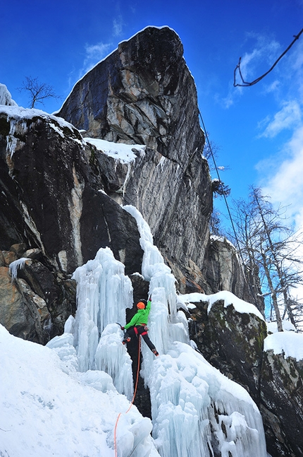 Ice Climbing Ecrins - Durante il raduno Ice Climbing Ecrins ad Argentière - La Bessée