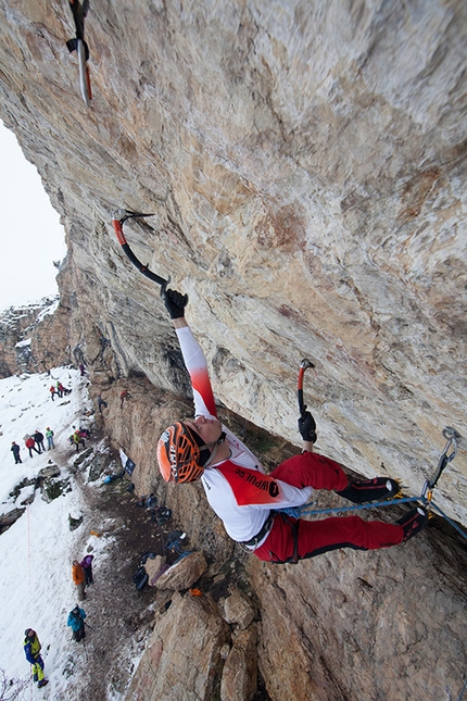 Ice Climbing Ecrins - Durante il raduno Ice Climbing Ecrins ad Argentière - La Bessée