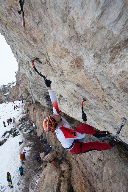 Ice Climbing Ecrins - During the Ice Climbing Ecrins meeting at Argentière - La Bessée