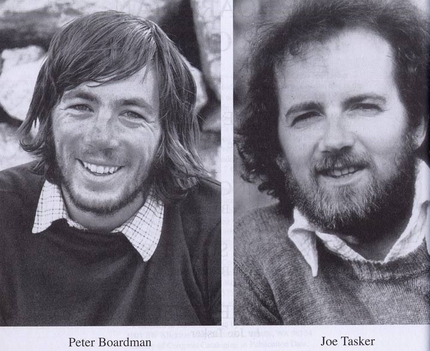 Sognando Joe Tasker e Peter Boardman