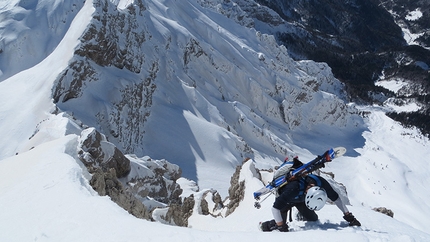 Dolomiti skiing, Francesco Vascellari, Davide D'Alpaos, Loris De Barba - 