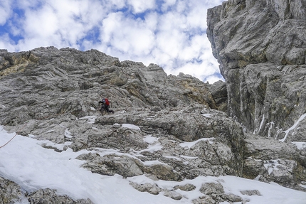 Triglav e Travnik, importanti salite invernali in Slovenia di Mrak, Vukotič e Marčič