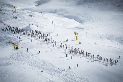 Coppa del Mondo di scialpinismo 2015 - Durante la gara individuale ad Andorra della Scarpa ISMF World Cup