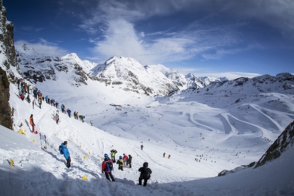 Coppa del Mondo di scialpinismo 2015 - Durante la gara individuale ad Andorra della Scarpa ISMF World Cup