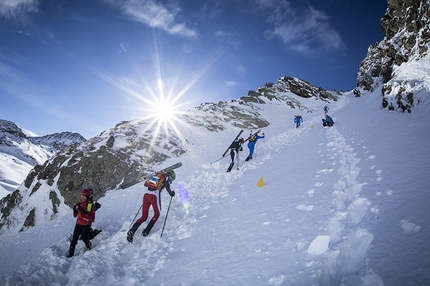 Coppa del Mondo di scialpinismo 2015 - Durante la gara individuale ad Andorra della Scarpa ISMF World Cup