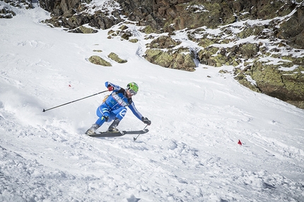 Coppa del Mondo di scialpinismo 2015 - Durante la gara individuale ad Andorra della Scarpa ISMF World Cup