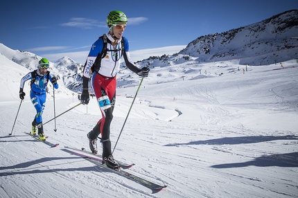 Coppa del Mondo di scialpinismo 2015 - Durante la gara individuale ad Andorra della Scarpa ISMF World Cup