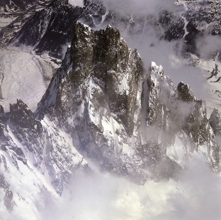Renato Casarotto and the Peuterey Super Integral - Aiguille Noire de Peuterey (Mont Blanc)