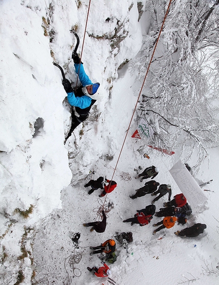 Febbre da Cavallo, Campitello Matese, Molise - Durante il meeting di drytooling Febbre da Cavallo, Campitello Matese, Molise