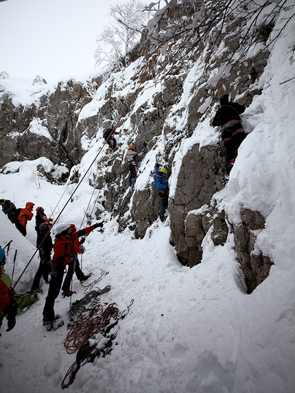 Febbre da Cavallo, Campitello Matese, Molise - Durante il meeting di drytooling Febbre da Cavallo, Campitello Matese, Molise