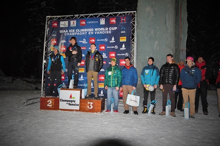 Ice Climbing World Cup 2015 - Ice Climbing World Cup 2015 a Champagny