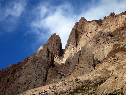 Los Arenales, Argentina - Climbing at Los Arenales in Argentina:  Campanille & Charles Webis