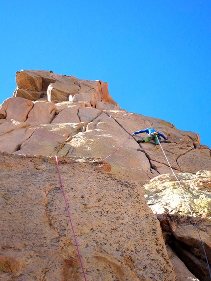 Los Arenales, Argentina - Climbing at Los Arenales in Argentina: perfect cracks on MNHCC