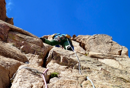 Los Arenales, Argentina - Climbing at Los Arenales in Argentina: perfect granite