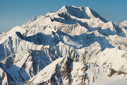 Alaska Range Project - Southwest of Mount Foraker is a sea of endless mountains and ridges. There is a ton of potential for big alpine routes on numerous rarely climbed and unclimbed peaks. In 2007 and 2008, American alpinist Fred Wilkinson and companions made some significant first ascents in the Yetna Glacier area including The Fin Wall (13,300ft) and Bat Ear (11,044ft), but the area has remained quiet ever since.