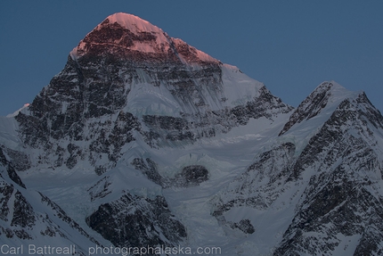 Alaska Range Project - The 7000ft North face of Mount Deborah, the Nordwand of Alaska. No one will be watching you from a lodge at the base as you try to climb this cold, icy face that is 1,200ft higher than the Eiger's famous north face.