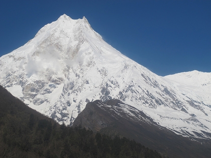 Manaslu, Simone Moro, Tamara Lunger - Manaslu