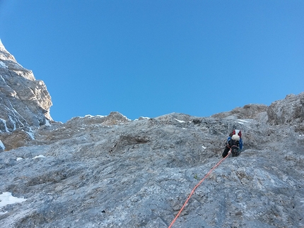 Optimist, nuova via sulla Schneefernerkopf di Michael Wohlleben e Joachim Feger