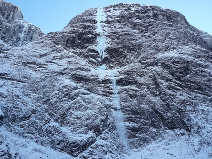 Norway ice climbing first ascents by Robert Jasper, Markus Stofer & Roger Schäli