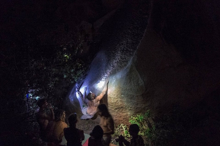 Nicolas Favresse and the magic world of night climbing