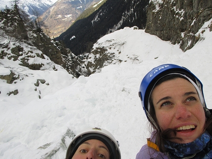 4810m di blablabla. Ovvero dell’andar per monti tra ragazze - Cascate Val Paghera