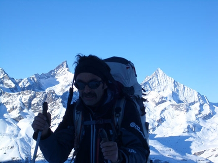 Traversata invernale delle Alpi con gli sci - 